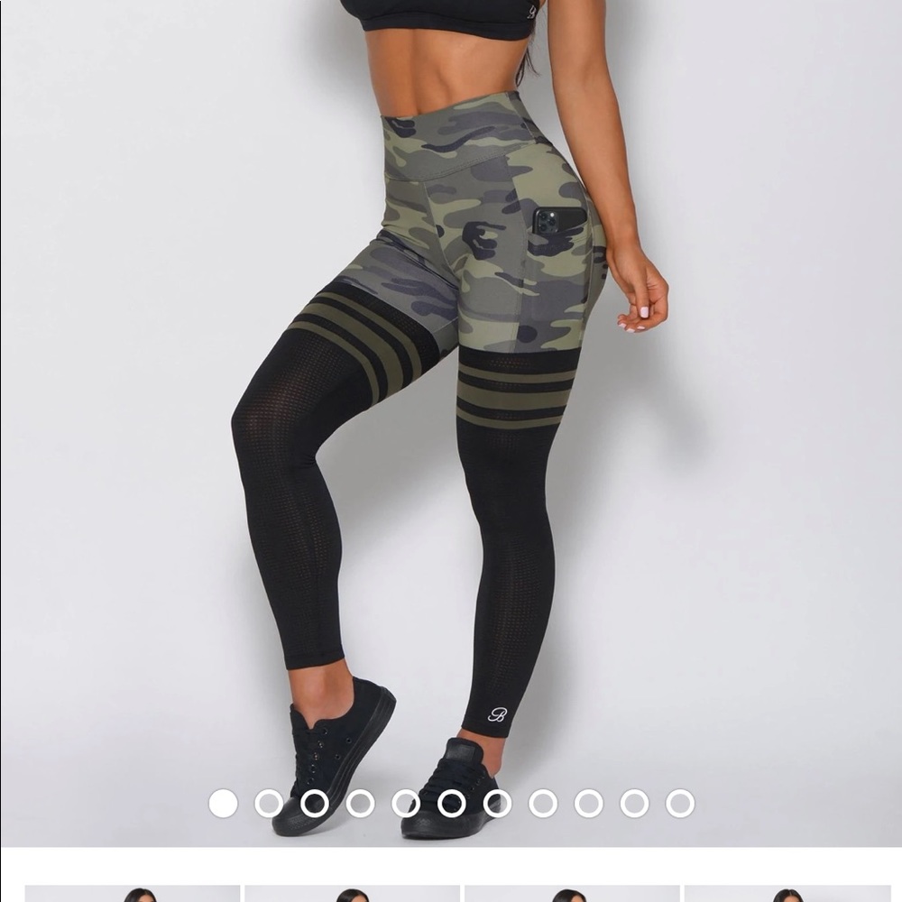 Bombshell leggings pocket thigh highs